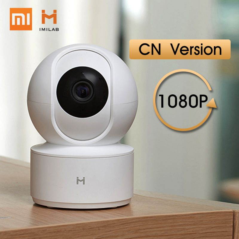 CN Version Xiaomi IMILAB Smart Camera Infrared Night Vision 360 Degree Panoramic 1080P Al Humanoid Detection H.265 Smart Home Wireless Camera APP Remote