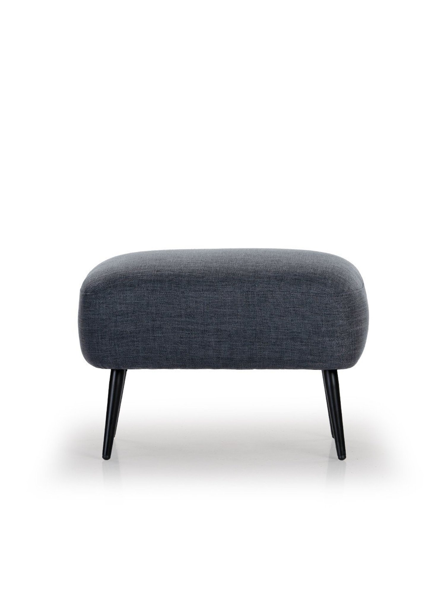 Durian Lindsey Blue & Black Fabric Lounge Chairs