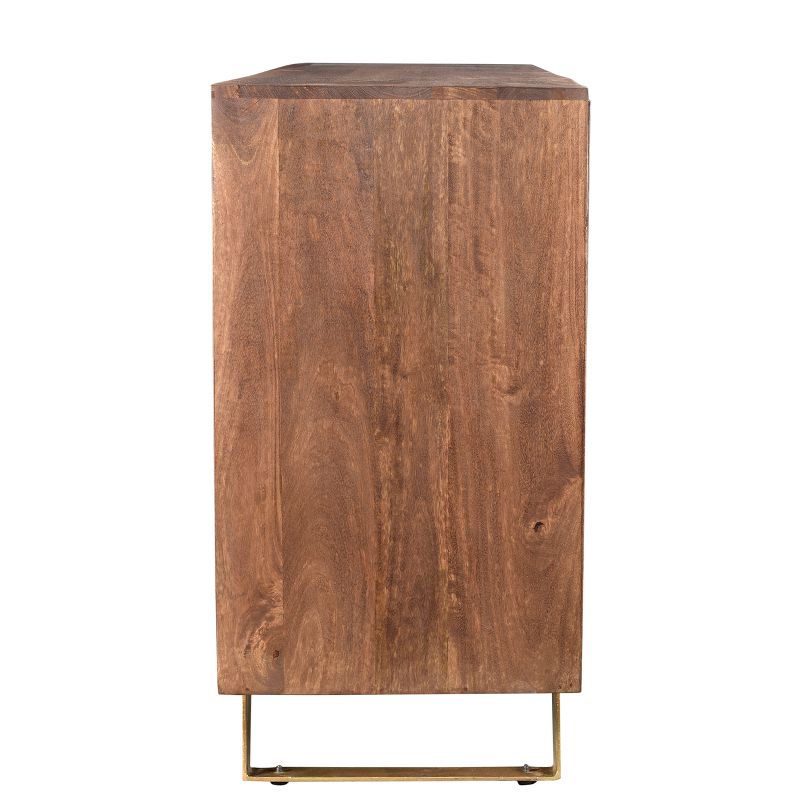 Olga Retro Sideboard Natural - Timbergirl