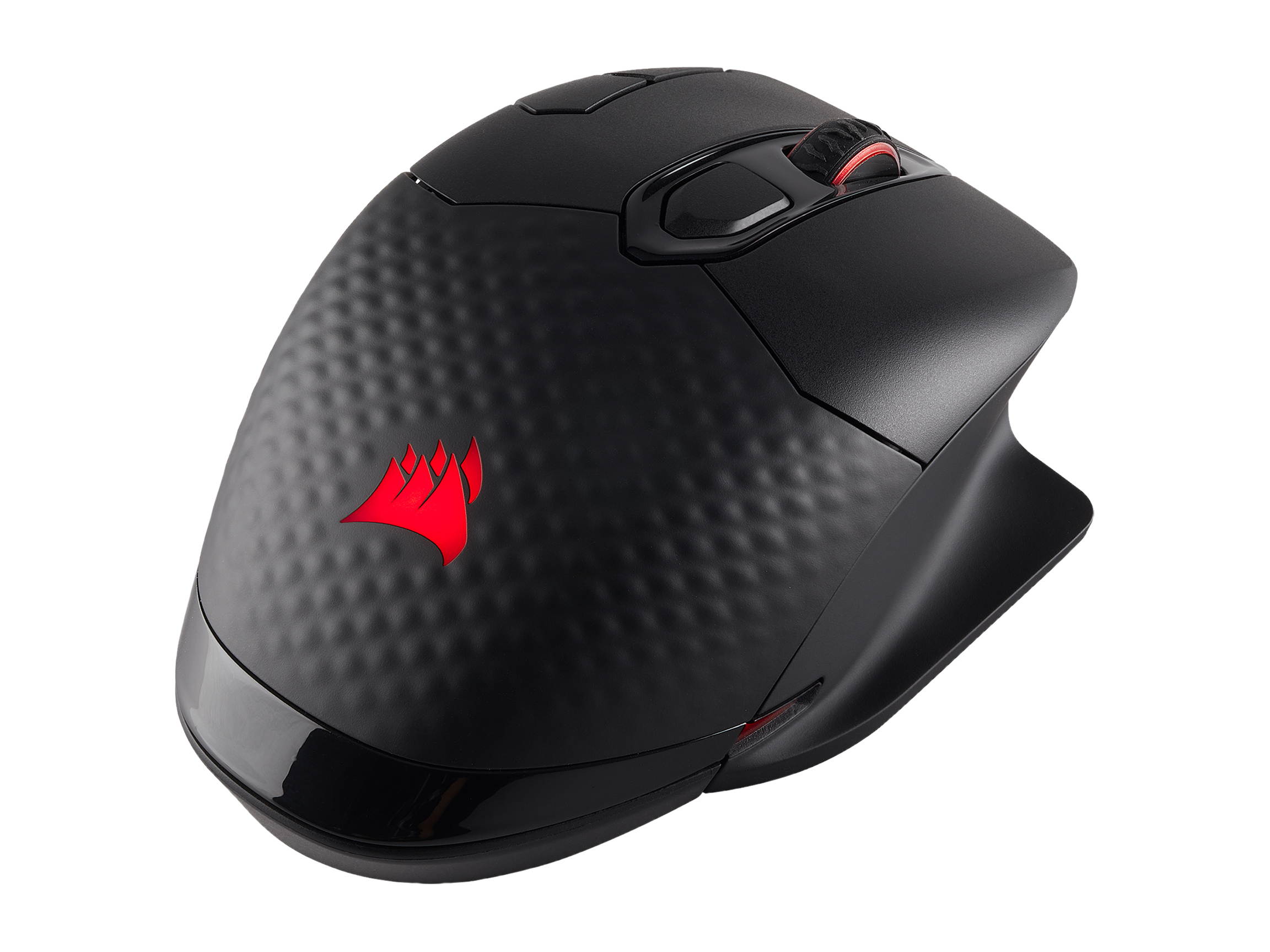CORSAIR DARK CORE RGB SE Performance Wired / Wireless Gaming Mouse with Qi Wireless Charging, Black, Backlit RGB LED, 16000 dpi, Optical