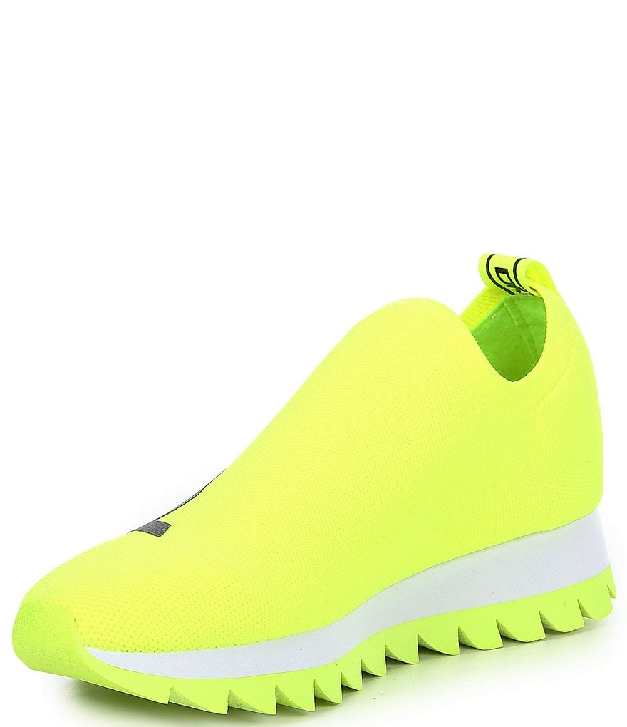 DKNY Azer Knit Signature Logo Slip-On Sneakers