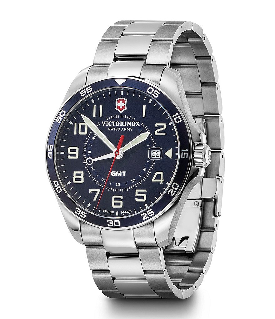 Victorinox Swiss Army Field Force Stainless Steel Bracelet Watch