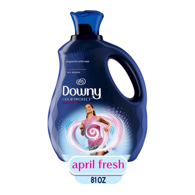 Downy Odor Protect April Fresh Fabric Deodorizer and Fabric Conditioner - 81 fl oz