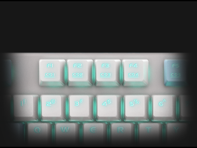 Gamdias Hermes M5 Mechanical Gaming Keyboard with Blue Switches