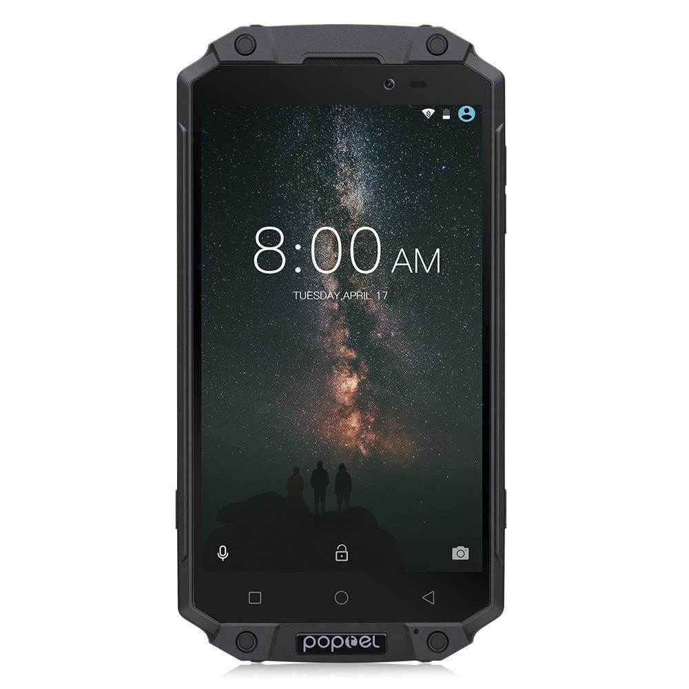 Unlocked Cell Phone poptel P9000 MAX 4G Phablet IP68 MTK6750V Octa Core 4GB RAM 64GB ROM 9000mAh