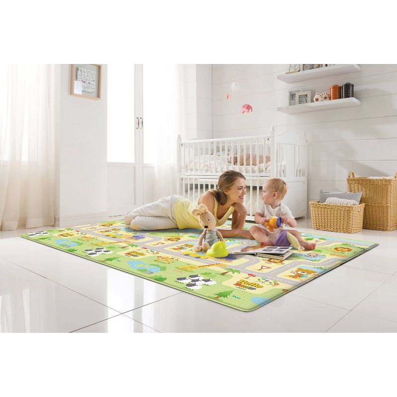 Toddleroo by North States Superyard Balloon Ride Play Mat