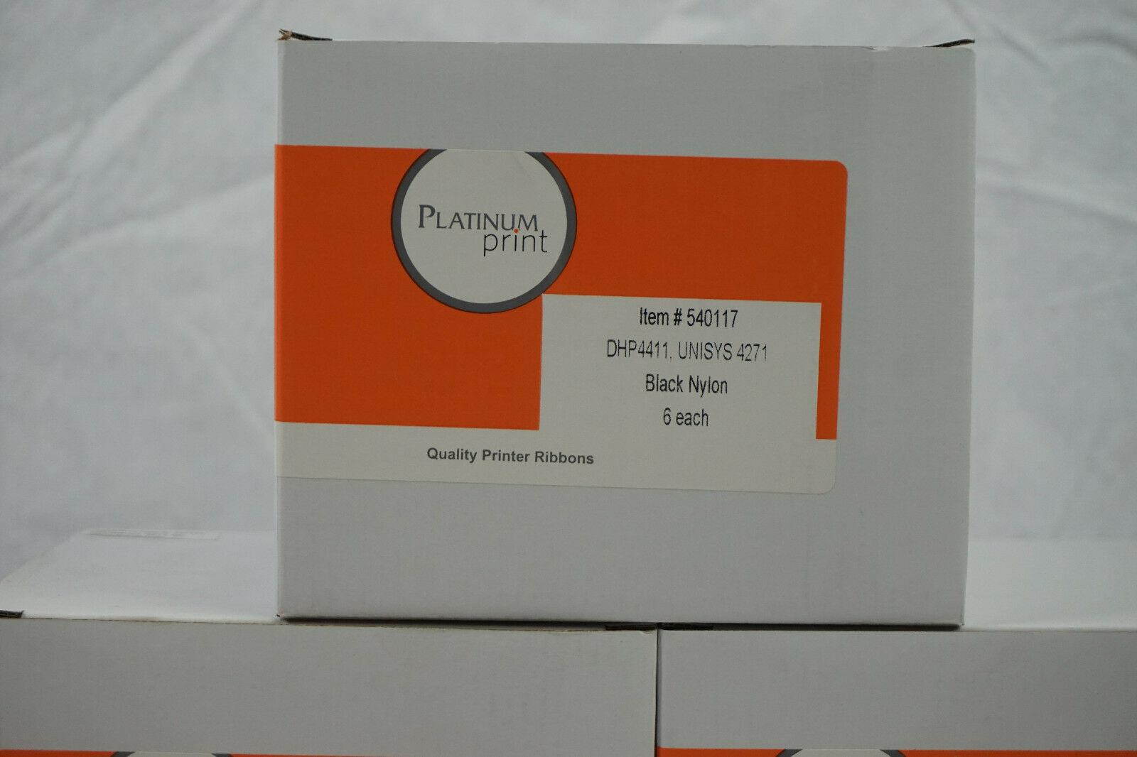 (Case of 17) Christoph Black Nylon Printer Ribbons 540117 DHP4411 4271