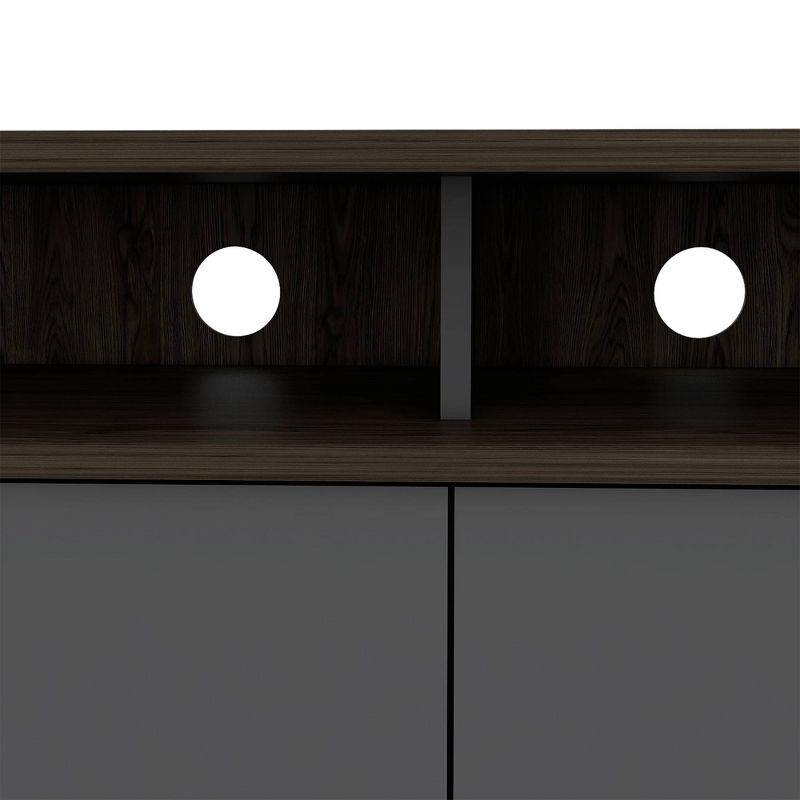 Aster Media Console Table Brown - RST Brands