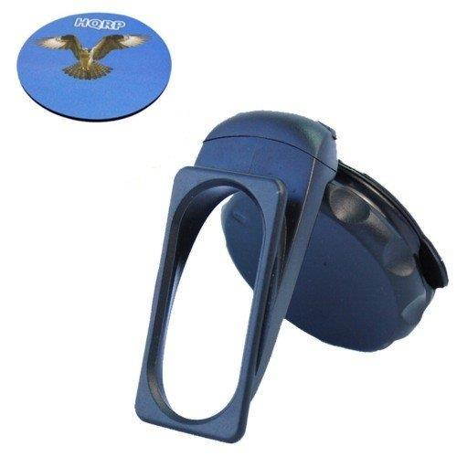 HQRP Car Windshield Cradle Suction Cup EasyPort Mount Holder for TomTom GO 920 / GO 920T / 920 Traffic GO 930T / 930 Traffic + HQRP Coaster