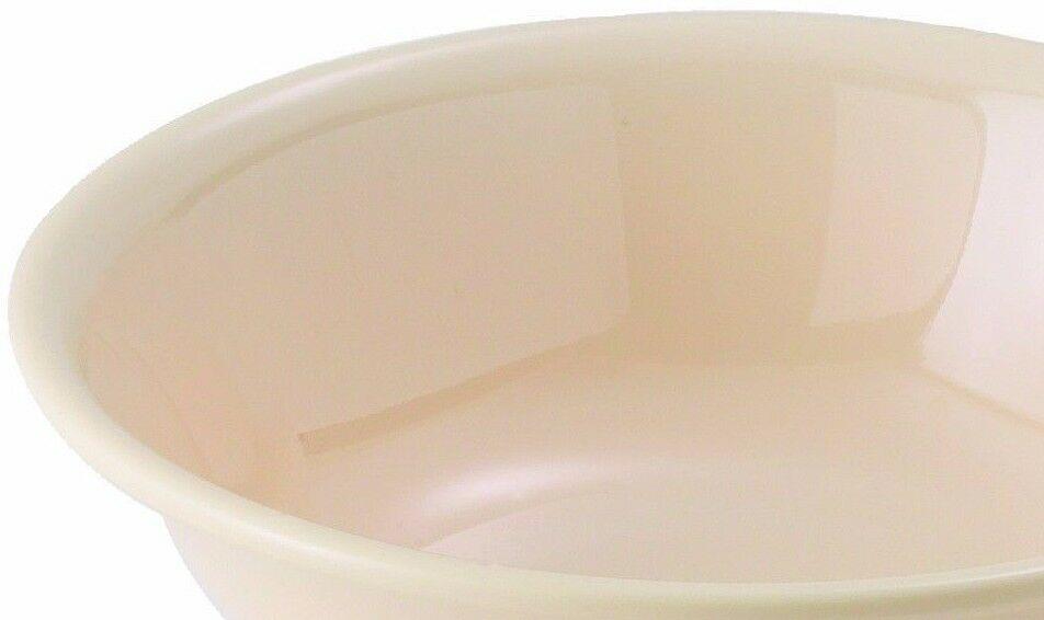 Winco MMB-96, 96-Ounce 11-Inch Diameter Rimless Melamine Bowls, Tan, 1 Dozen, NS