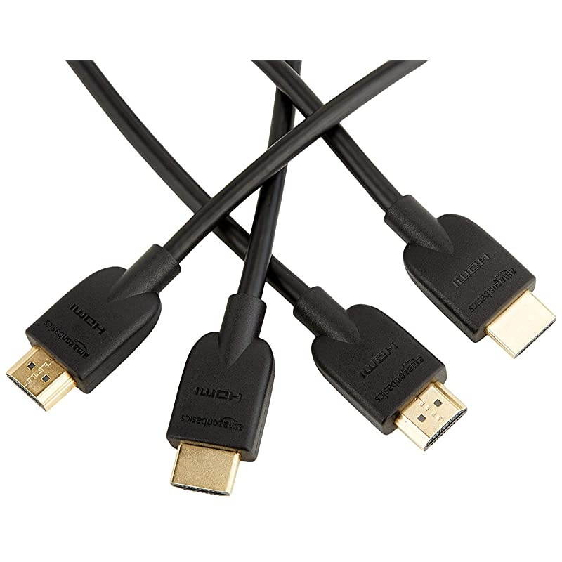HighSpeed HDMI Cable 6 Feet 2Pack