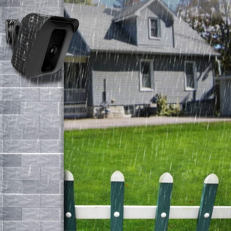 Silicone Skin for Blink XT2/XT Camera - [3 Pack] Premium Silicone UV Weather Resistant Protective Case Cover for Blink XT2 & XT Home Security Indoor Outdoor Camera - Black, Brown, White