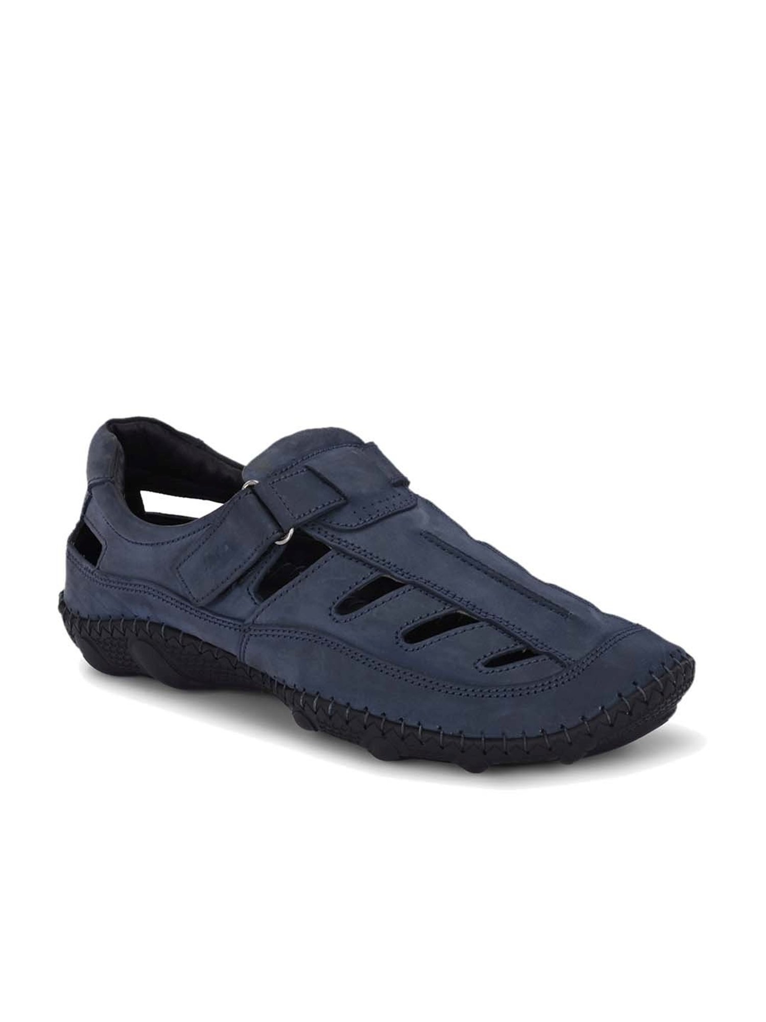 Hitz Men's Blue Fisherman Sandals