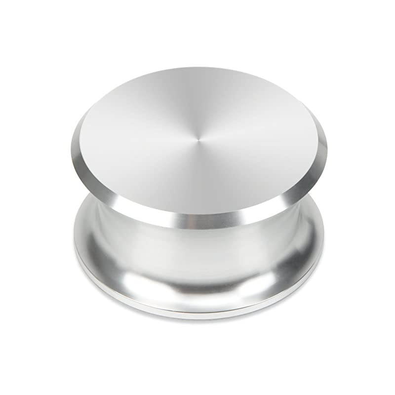 Record Weight Stabilizer for Vinyl LP Turntable Record Player Disc(Silver)