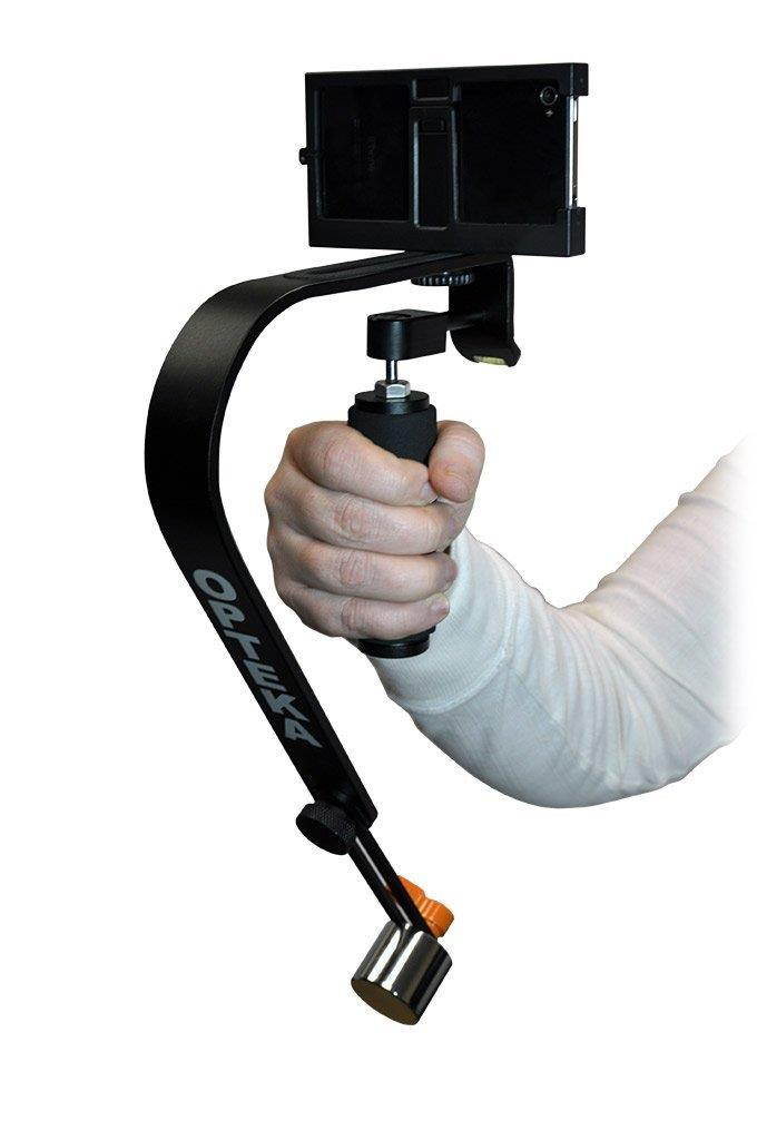 Opteka SteadyVid EX Video Stabilizer with SV-IP4 Cradle Mount for Apple iPhone 4 / 4s