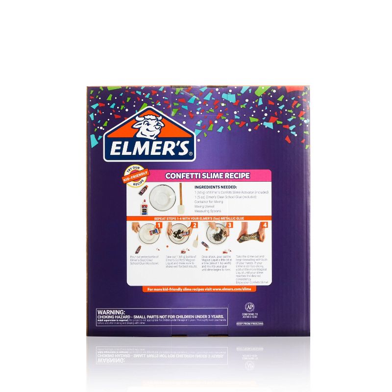 Elmer's 4pc Confetti Slime Kit
