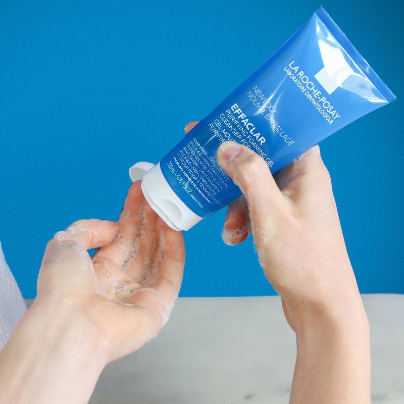 La Roche-Posay Effaclar Purifying Foaming Gel Face Cleanser - 6.76 fl oz