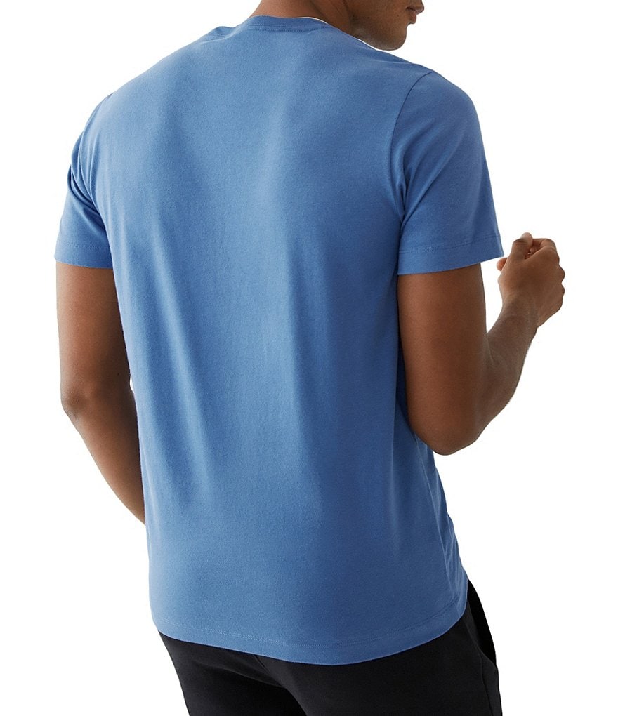 True Religion Short-Sleeve Oversized True Religion Logo Shadow Graphic T-Shirt