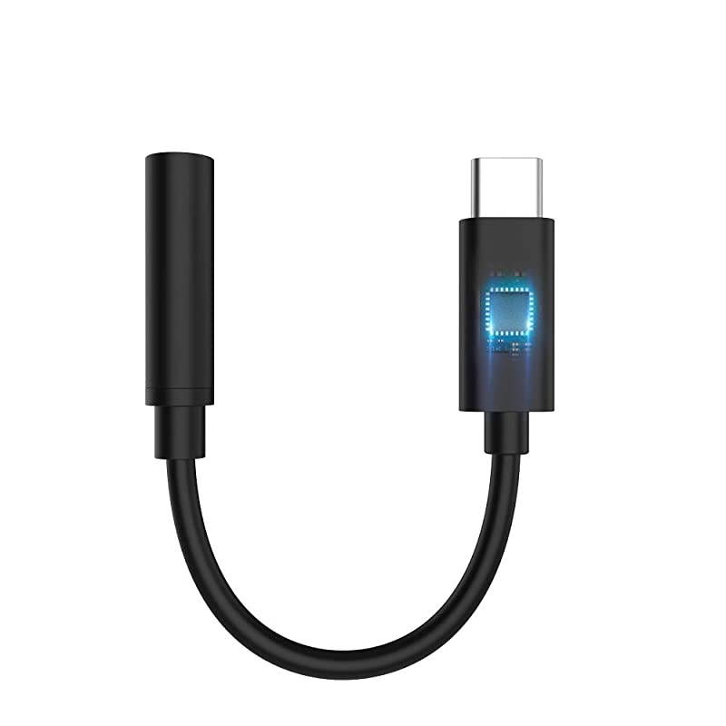 USB C to 35mm Headphone Jack Adapter  USB Type C to 35mm Aux Audio Cable Compatible with Pixel 4 3 2 XLSamsung Galaxy S20S20+S20 UltraNote 201010+A80 OnePlus 6T7T7pro8 iPad Pro