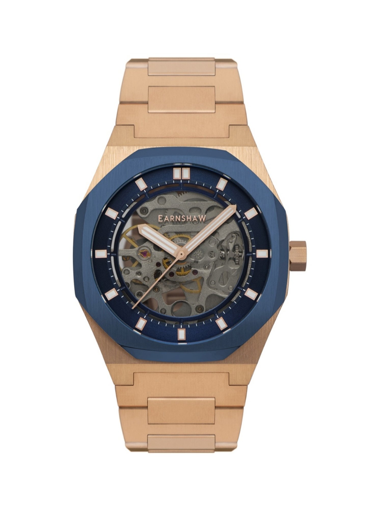 EARNSHAW ES-8142-88 Drake Skeleton Automatic Watch for Men