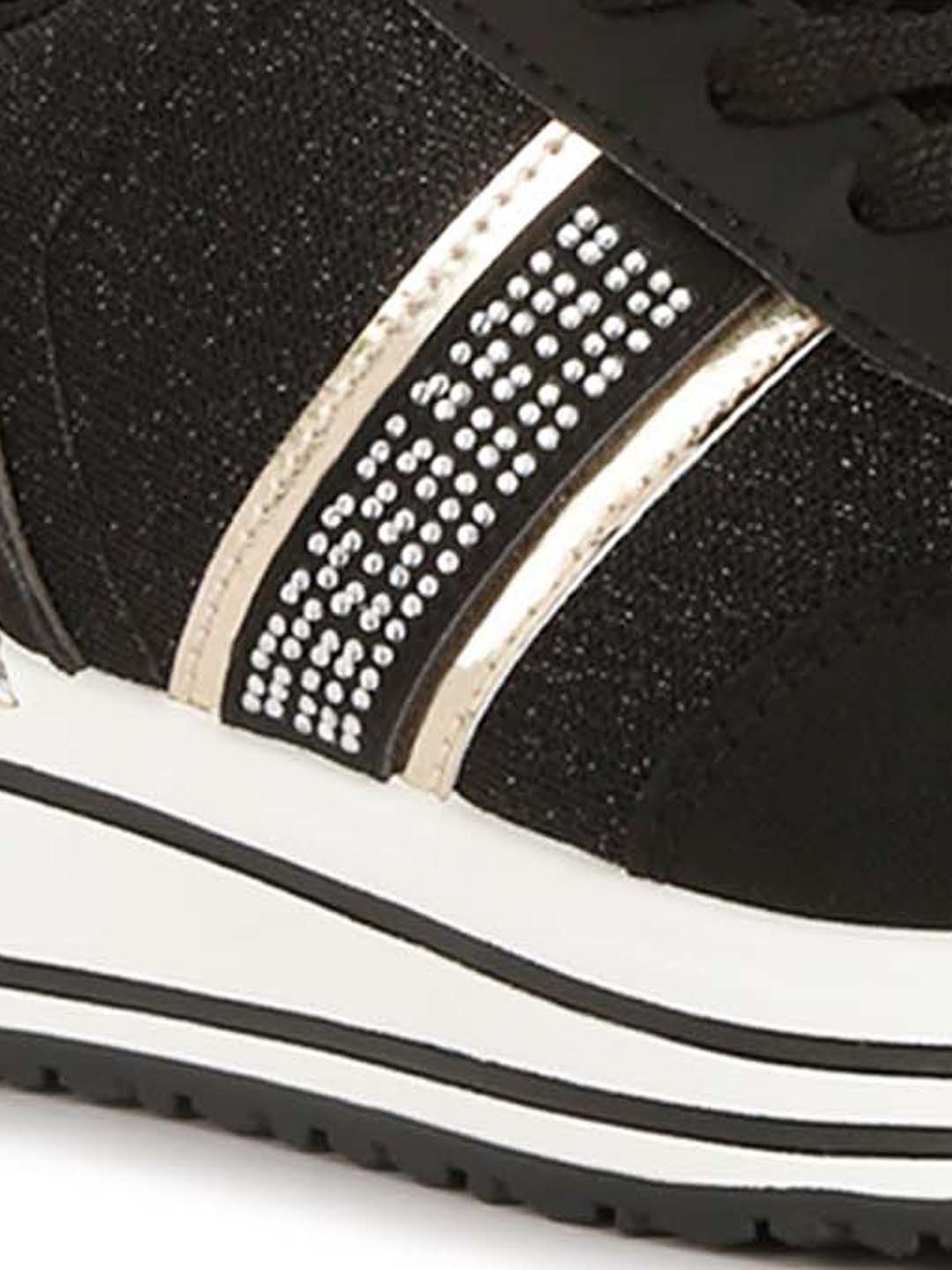 London Rag Women's Black Casual Sneakers