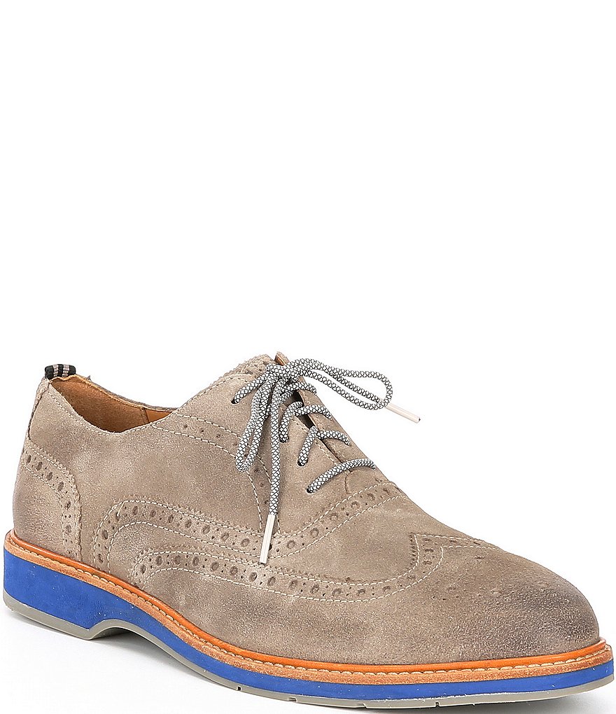 ECCO Track II Low Leather Oxfords