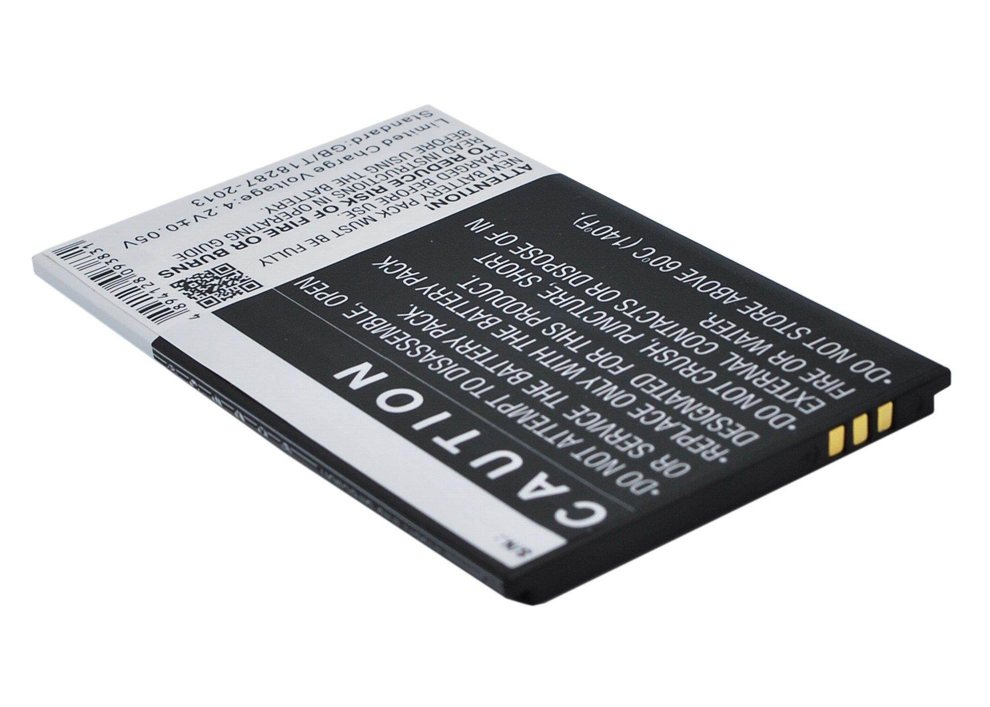 1500mAh / 5.55Wh Battery For PHICOM M E918,