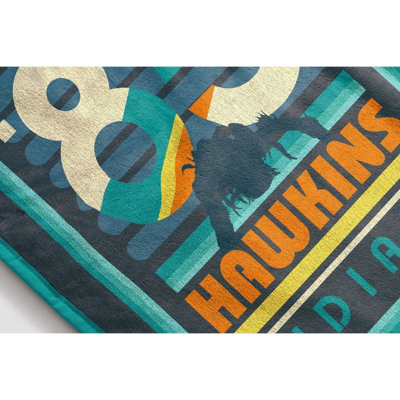 85" Stranger Things Hawkins Throw
