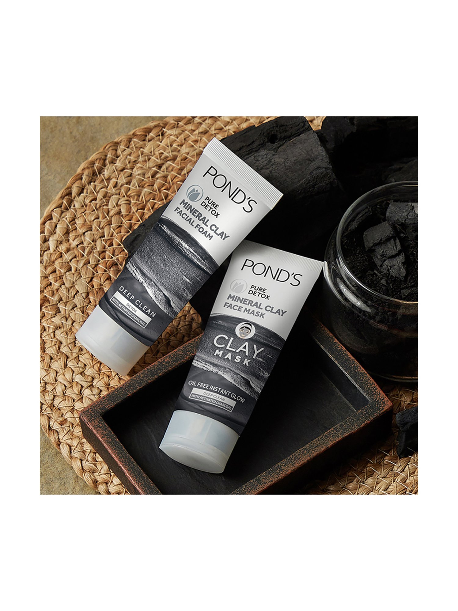 POND'S Pure Detox Mineral Clay Face Mask - 90 gm