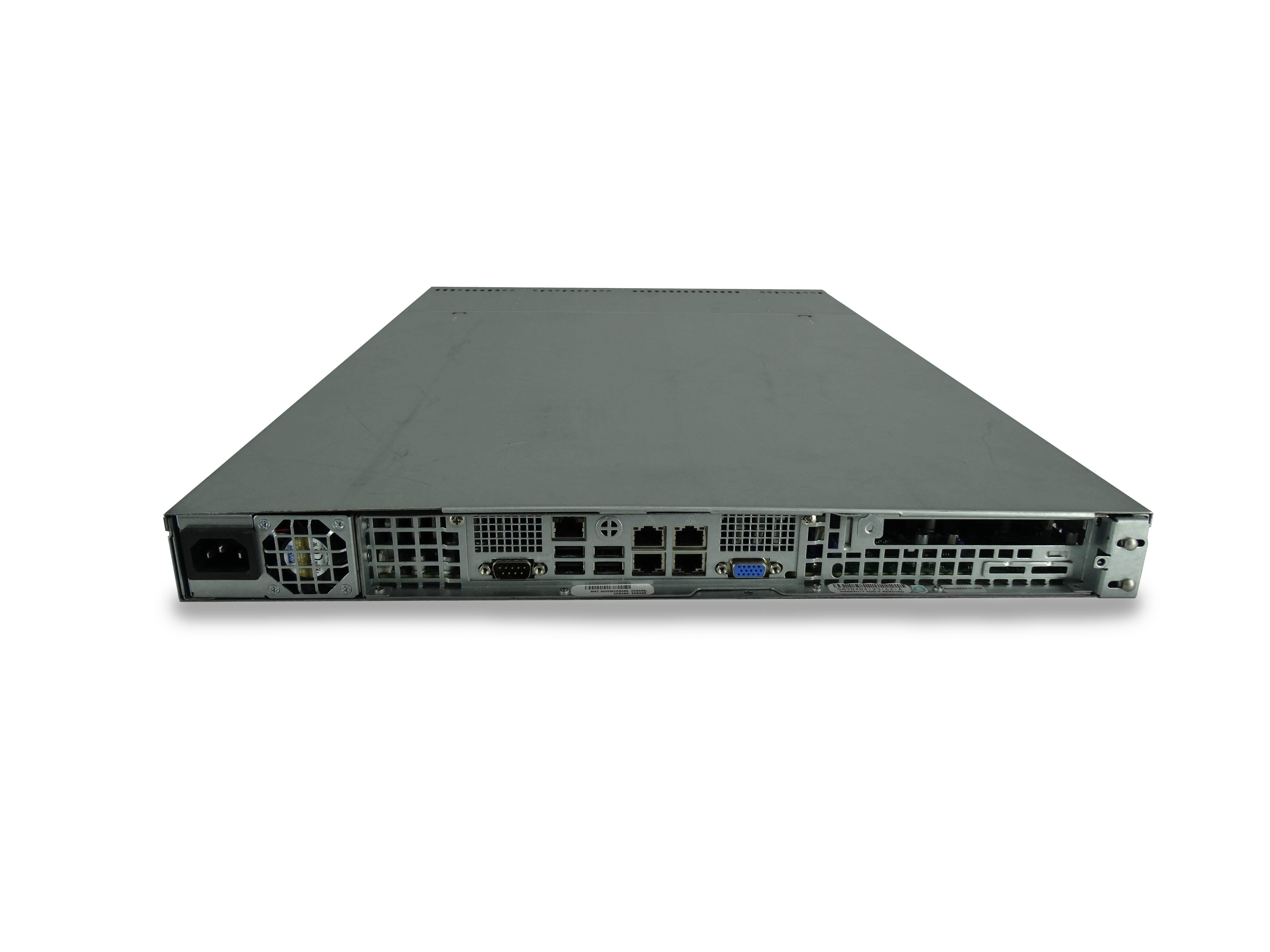 Supermicro 1U X9DRi-LN4F+ 2x E5-2670 2.6GHz 8C 128GB 4x 1TB SATA Rails