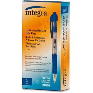 Integra Retractable 0.5mm Gel Pens