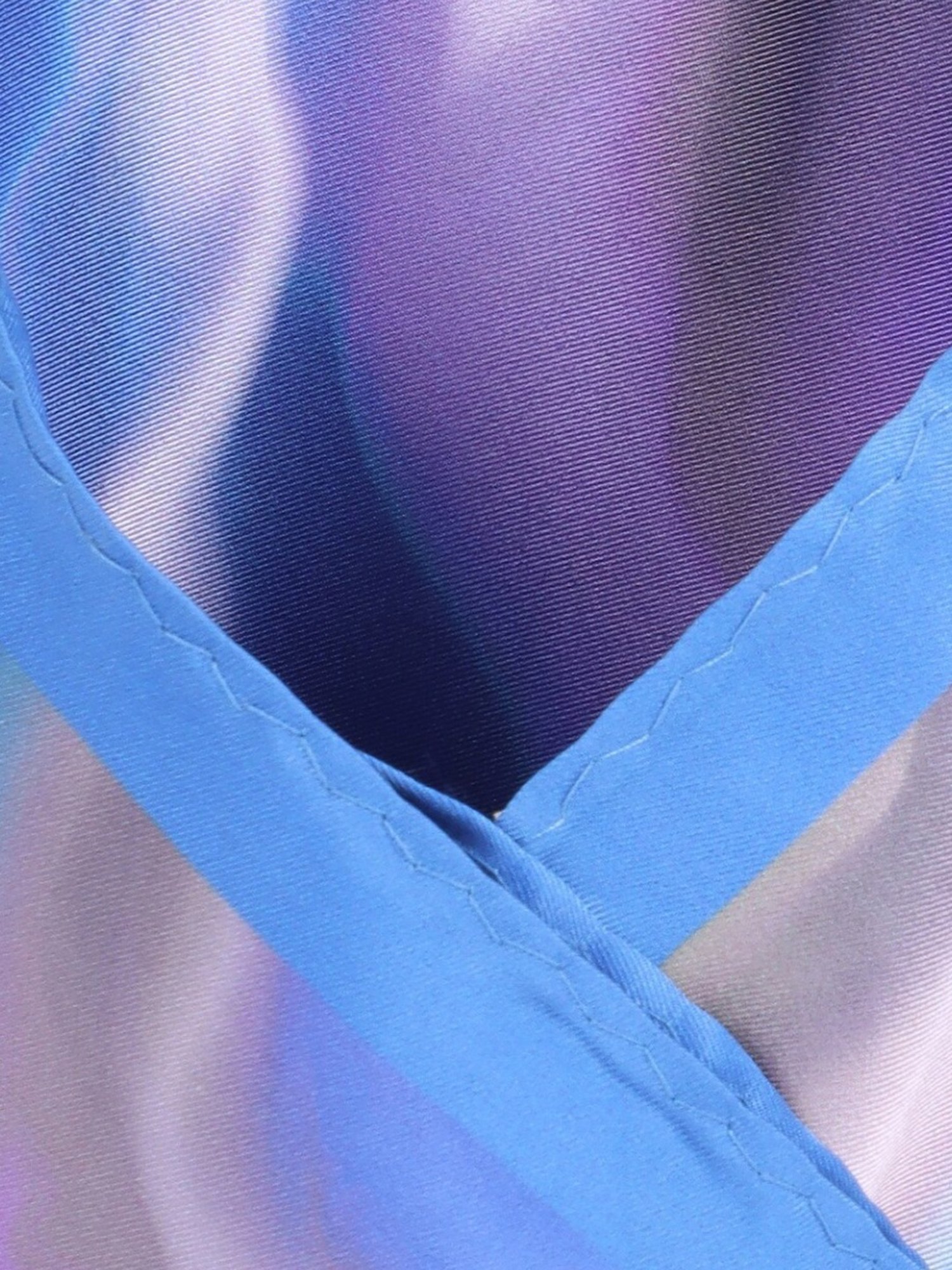 Allen Solly Purple Printed Pocket Square