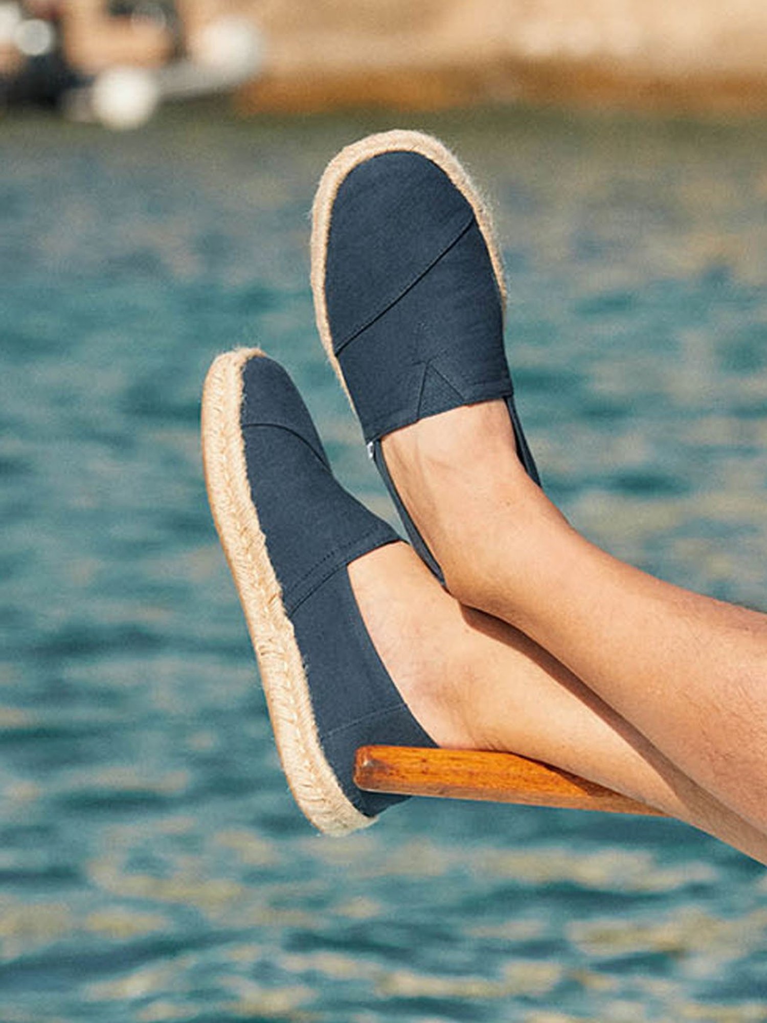 Toms Men's Alp Rope 2.0 Navy Loafers