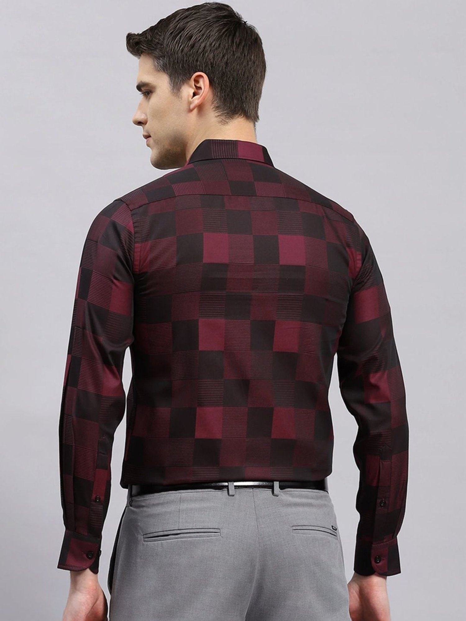 Arrow Sport Dark Green Cotton Slim Fit Shirt