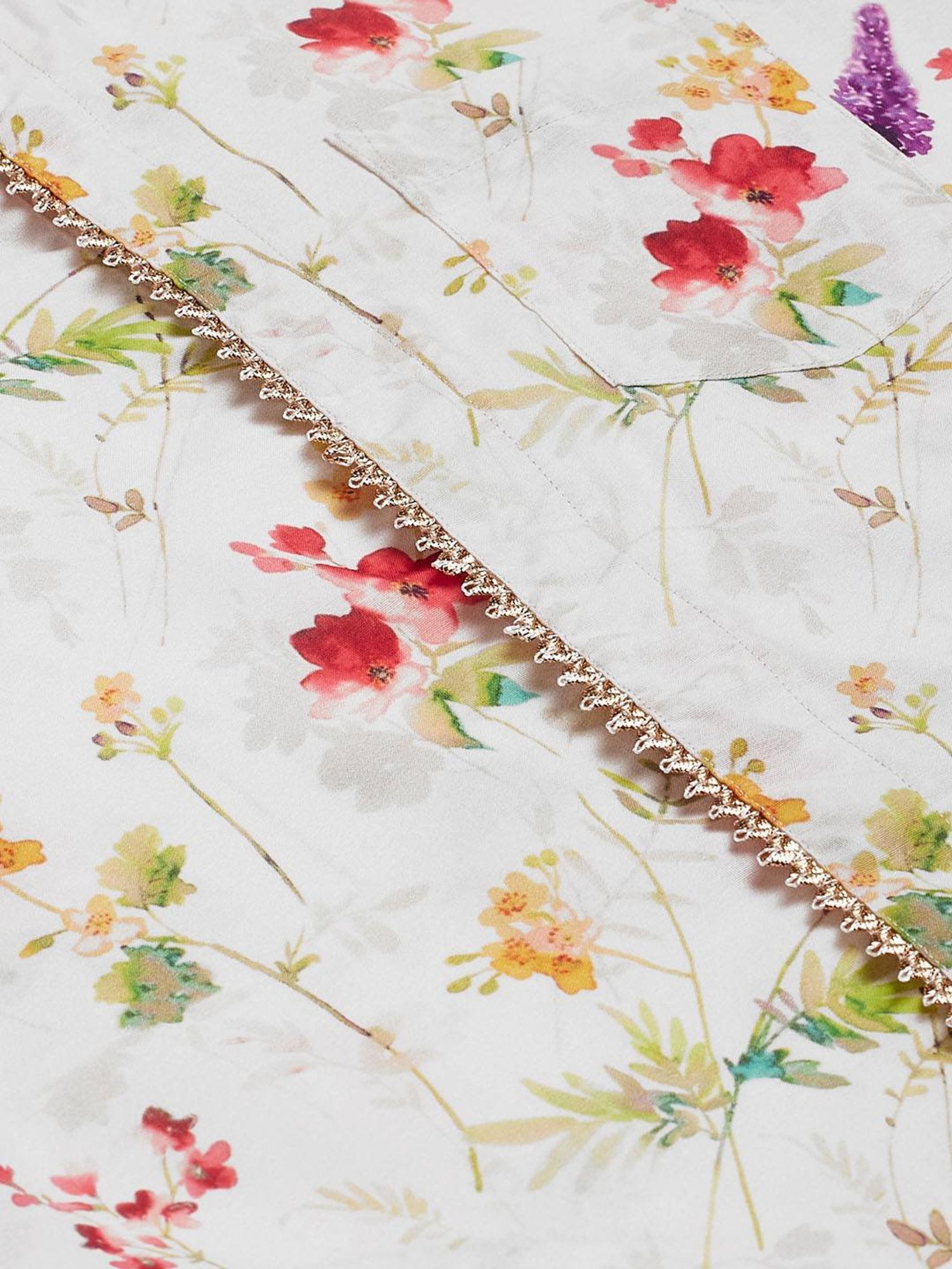 VASTRAMAY Kids Multicolor Cotton Printed Shirt