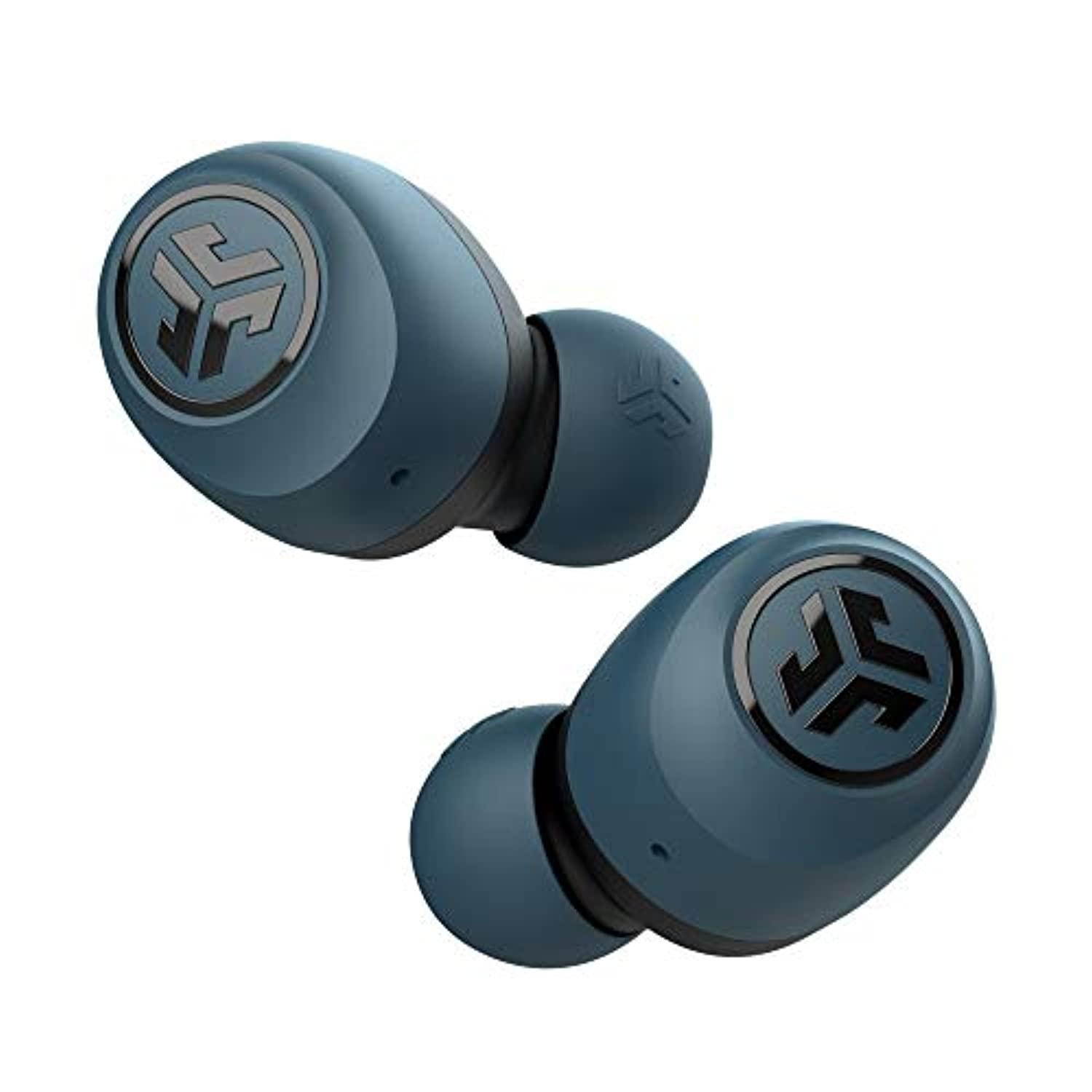 JLab Audio Go Bluetooth 5.0 Air True Wireless Earbuds + Charging Case, This Earbuds Are Our Smallest Fit Ever, Navy/Black