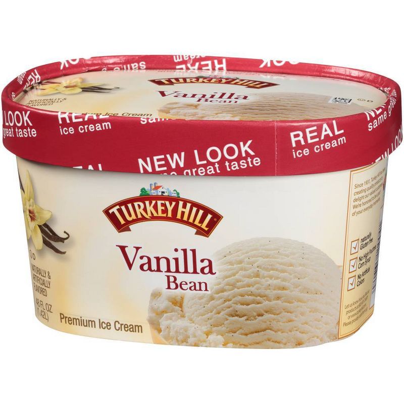 Turkey Hill Vanilla Bean Ice Cream - 48oz