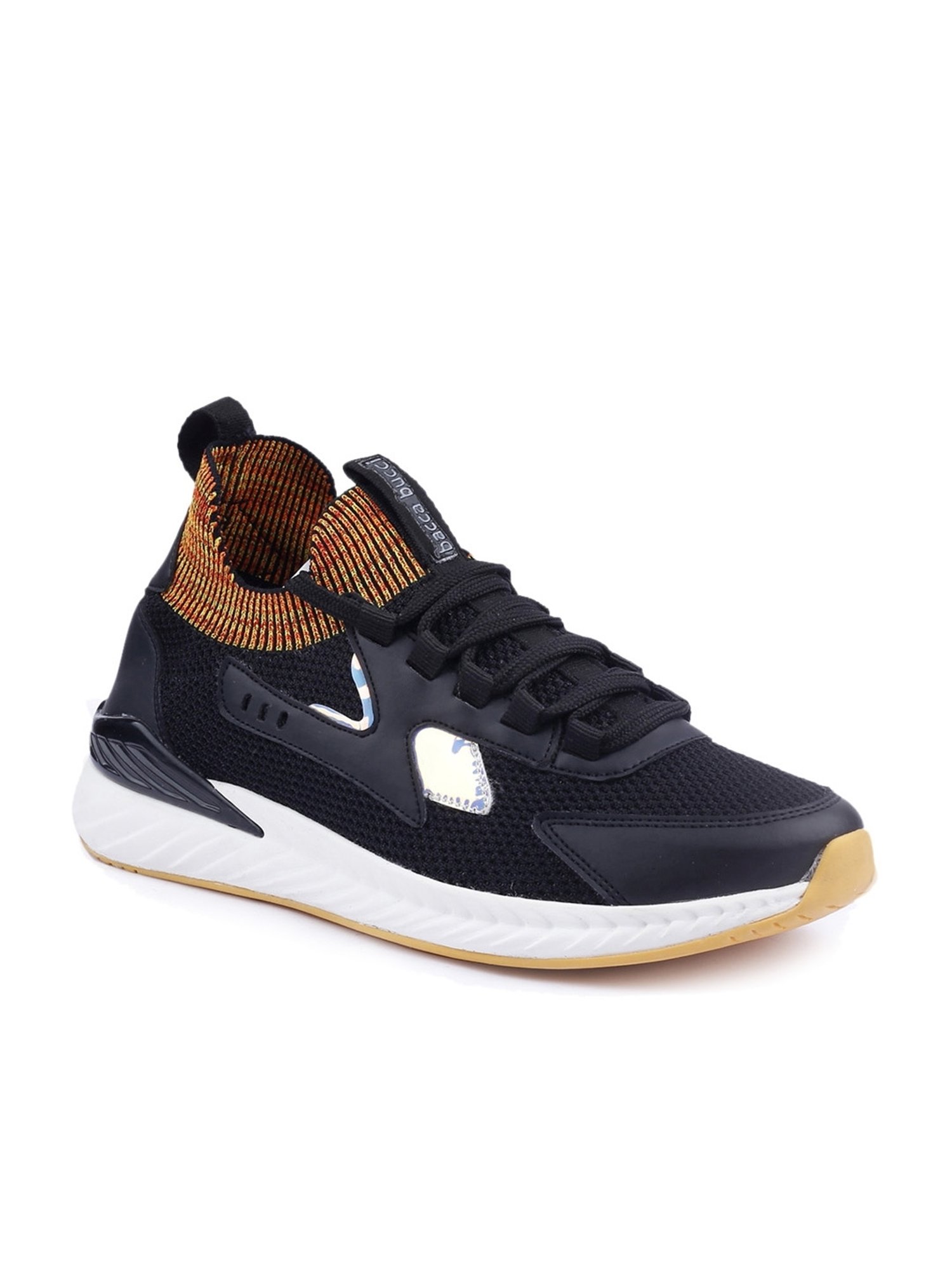 Bacca Bucci Men's DISTINCT Black Casual Sneakers