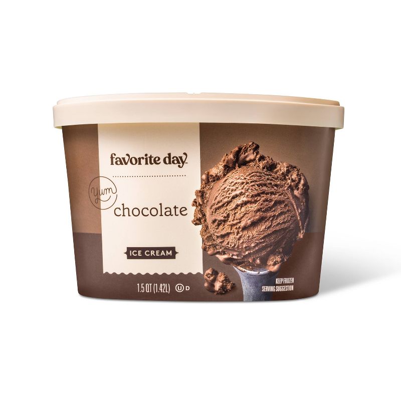 Chocolate Ice Cream - 48oz - Favorite Day™