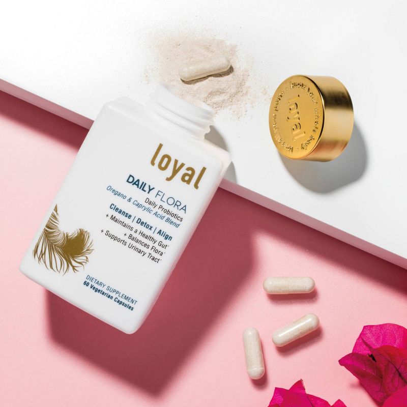 Loyal Daily Flora Probiotic Oregano & Caprylic Acid Blend - 60ct