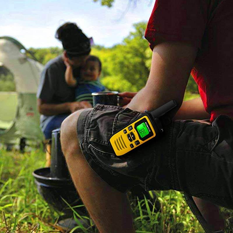 Walkie Talkies for Adults Long Range Handheld Two Way Radio 2 Way Radio Survival Gear Equipment 22 Channels 121 Privacy Codes VOX Scan Alert + LED Flashlight for Camping