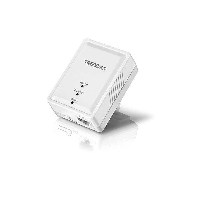 Powerline 500 AV Nano Adapter TPL406E Includes 1 x TPL406E Adapter Cross Compatible with Powerline 600500200Windows 10 81 8 7 Vista XP Ethernet Port Plug Play Install White