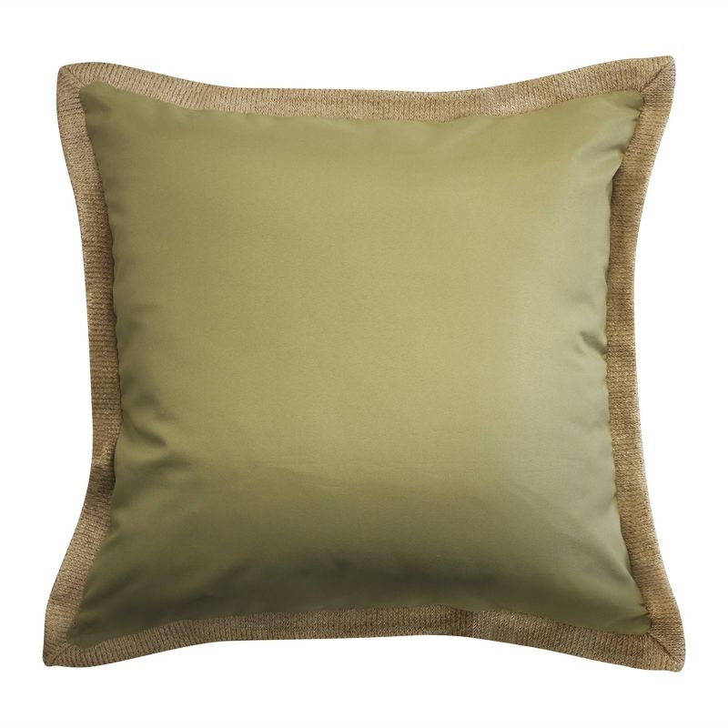 20" x 20" Succulent Square Patio Throw Pillow - New York Botanical Garden