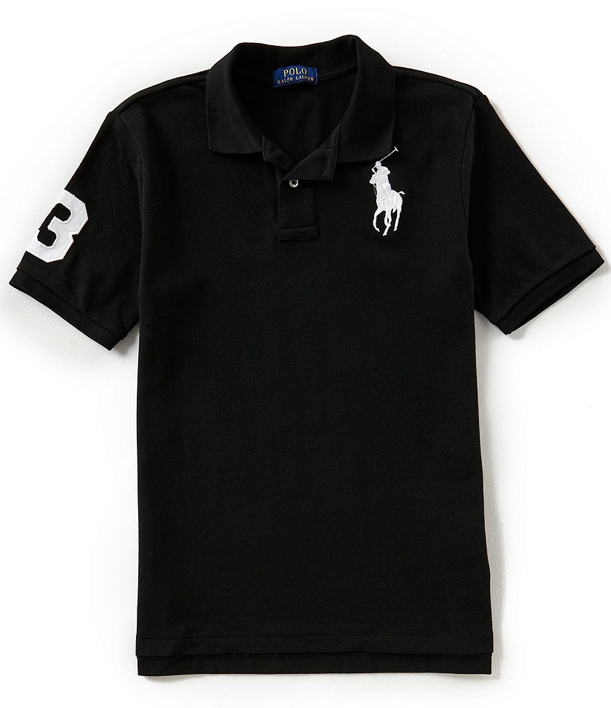Polo Ralph Lauren Childrenswear Big Boys 8-20 Basic Mesh Big Pony Player Polo Shirt