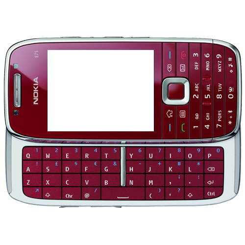 Nokia E75 50MB (No CDMA, GSM only) Factory Unlocked 3G Smartphone - Red