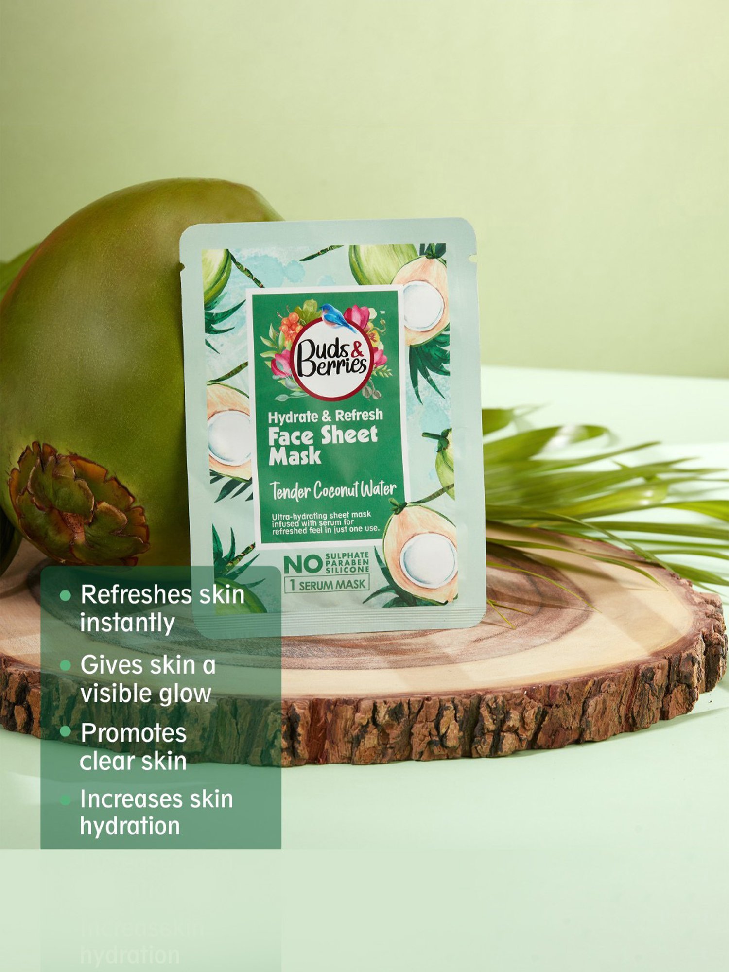 Lakme Skin Solutions Sheet Mask Hydrating with Hyaluronic Acid