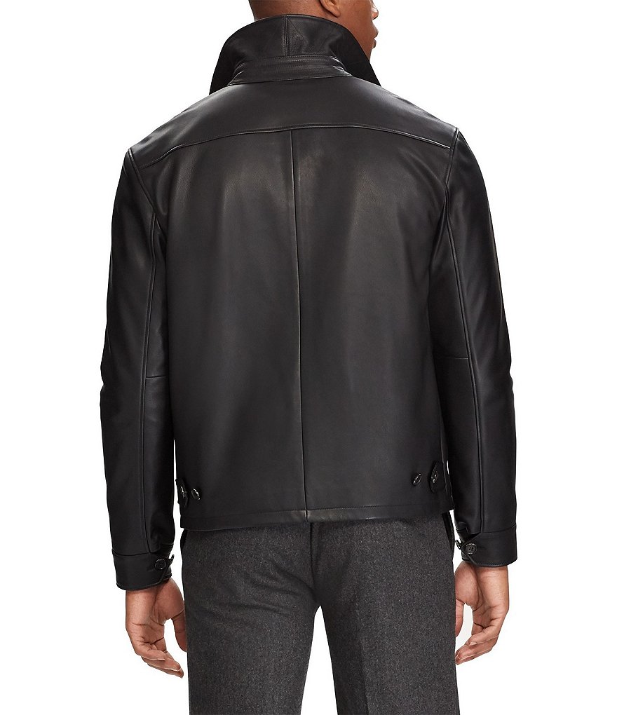 Polo Ralph Lauren Lambskin Leather Jacket