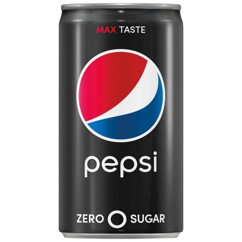 Pepsi Zero Sugar - 6pk/7.5 fl oz Mini Cans