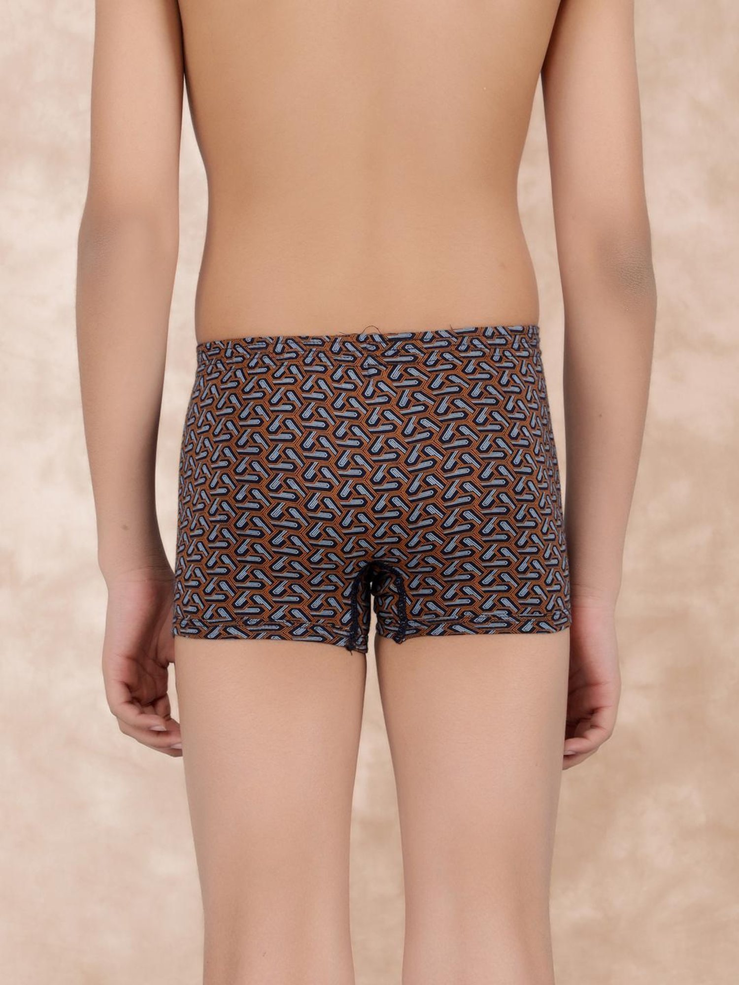 Dollar Bigboss Boys Multicolor Printed Trunks (Pack Of 4)