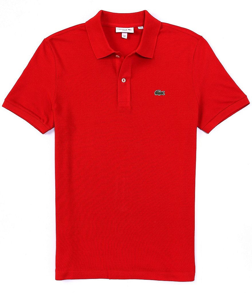 Lacoste Slim-Fit Pique Short-Sleeve Polo Shirt